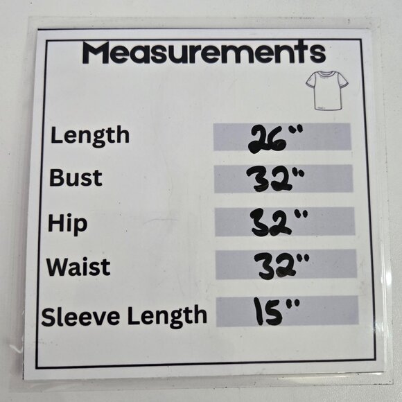 NWOT | Watercolor Abstract Print Semi Sheer Batwing Sleeve Flowy Blouse | 1Xl - Picture 5 of 5